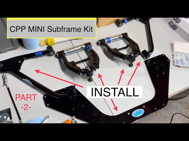 PART 2 - 1966 Mustang + CPP MINI Sub-frame kit - INSTALL