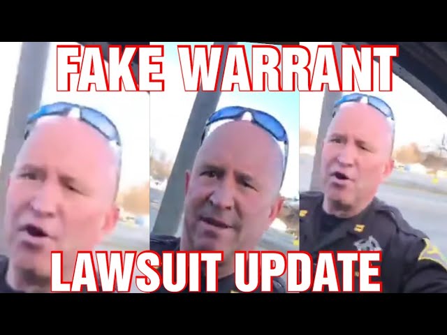 POLICE CAPTAIN GETS SUED AFTER UNLAWFUL TRAFFIC STOP AND A FAKE WARRANT #lawsuit #warrant #dirtycop