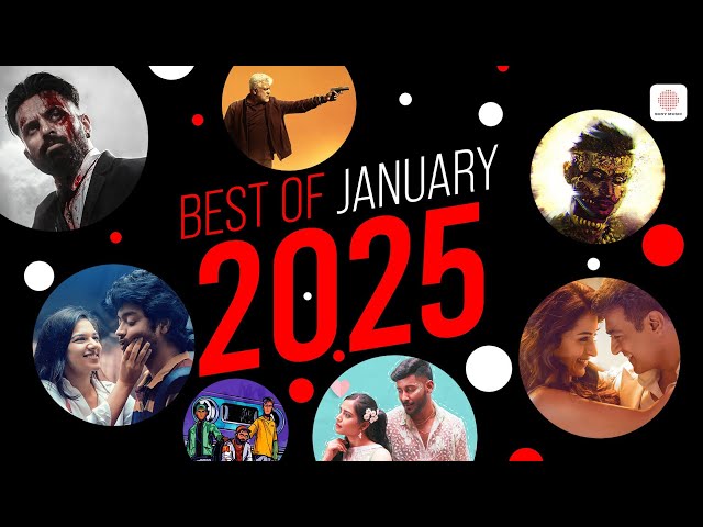 BEST OF January 2025 - TAMIL | TELUGU | MALAYALAM SONGS | Chart-Toppers: Trending Hit Songs