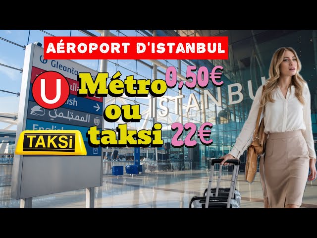 How to get from the airport to Istanbul by metro? Don't get ripped off by the taxi!