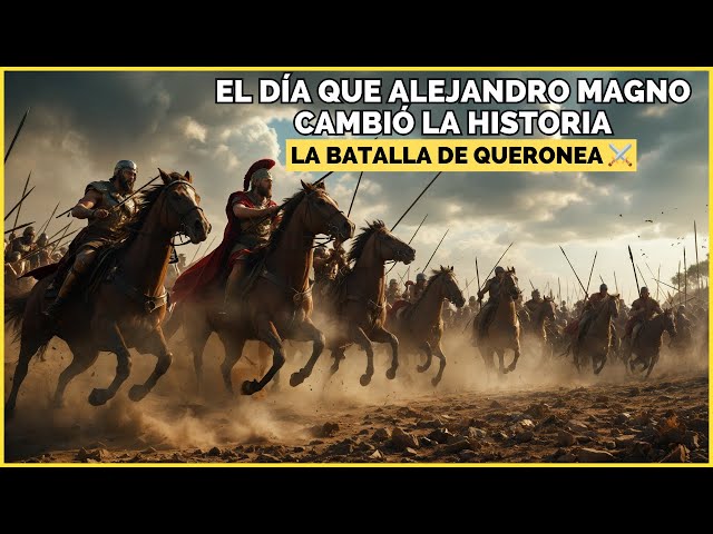 🔴 La Batalla de Queronea: El Nacimiento de la Leyenda de Alejandro Magno