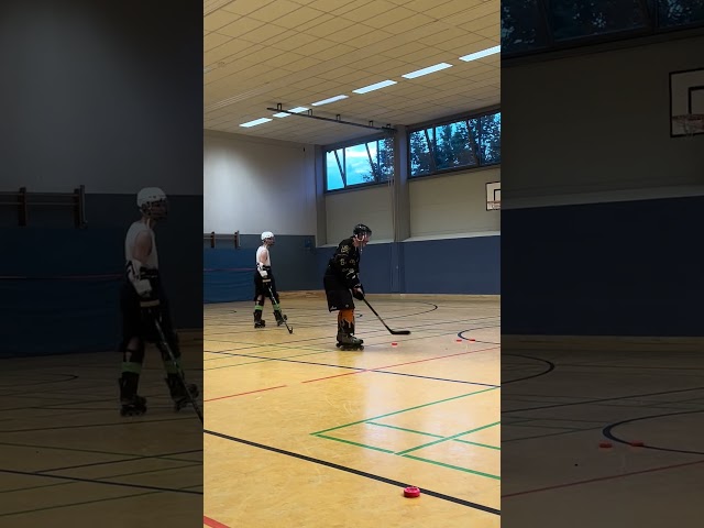 Inlinehockey in der Halle