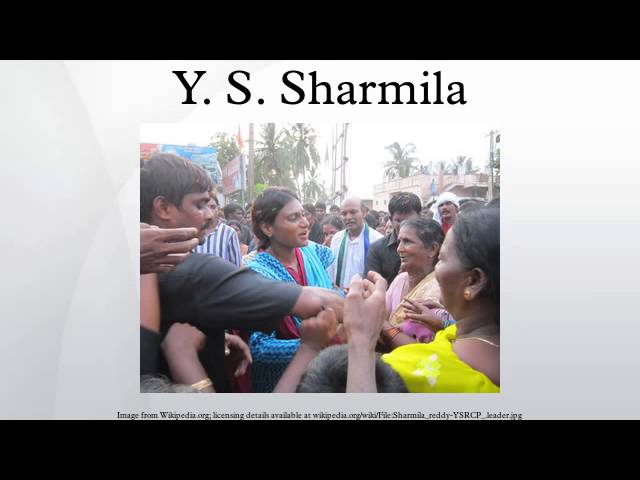 Y. S. Sharmila