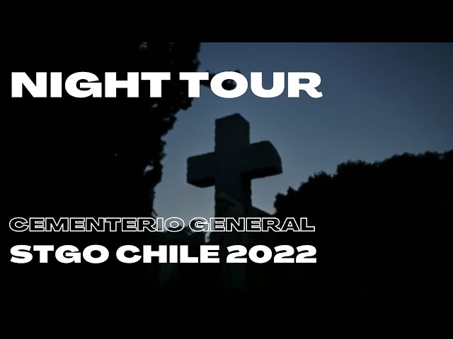 [4K] POV Experience Tour Cementerio General Santiago - Chile