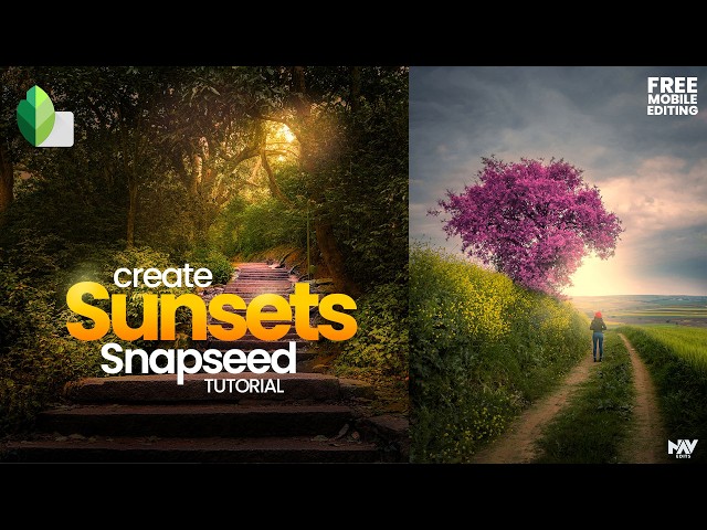 Every 'TIPS & TRICKS' for VIRAL Landscape Photos in Single Video | Snapseed Tutorial | Android | iOS