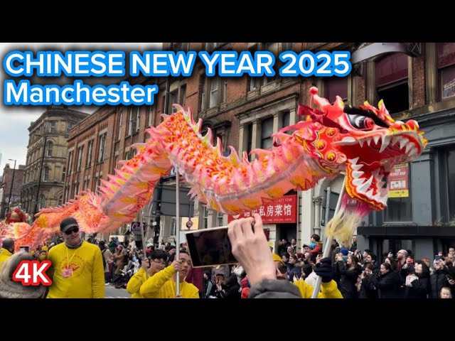 Chinese New Year 2025 Parade and Event Manchester