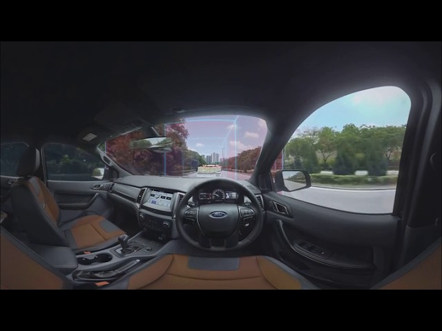 Ford Ranger WildTrak Virtual Reality Crash Test Drive