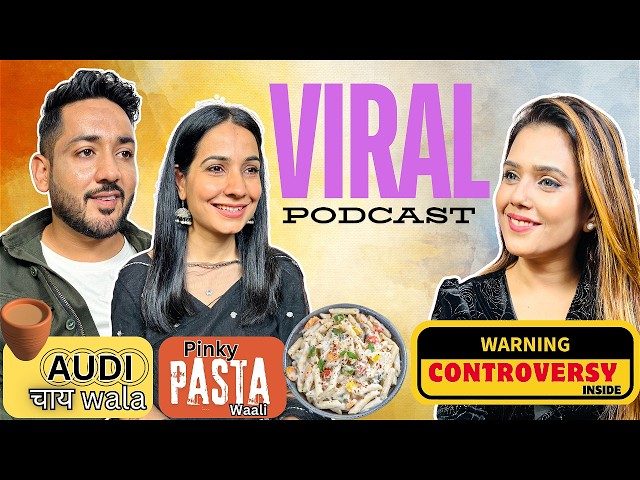 Viral Food Stalls of Mumbai | Pinky Pasta Wali & Audi Chai Wala | #streetfood #foodie #viral