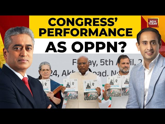 Congress Opposition Performance Declines: 34% Rate As Poor, Up From 28% In August | India Today