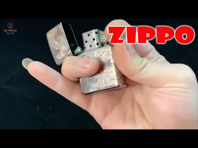 How to skillfully and creatively turn and turn on zippo - tutorial 21 (P85)