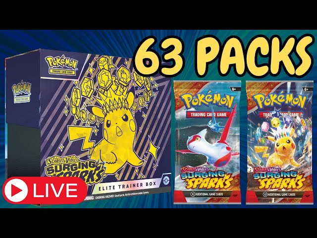 Surging Sparks Elite Trainer Boxes!