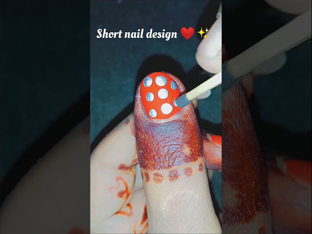 💅❤Best Really Short Nails Nailart#viralvideo #youtuber #trendingshorts #viraltoday #