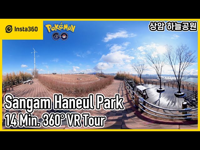 Insta360 One X 2 | Sangam Haneul Park 14 Min. 360 degree VR Tour | 5.7K | Ep.388