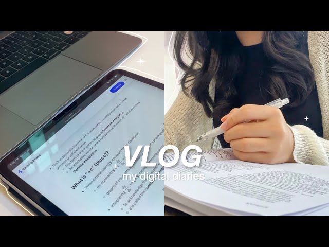 VLOG 🎱 study with me, days in my life, running errands, what I eat in a day, new nails and more!