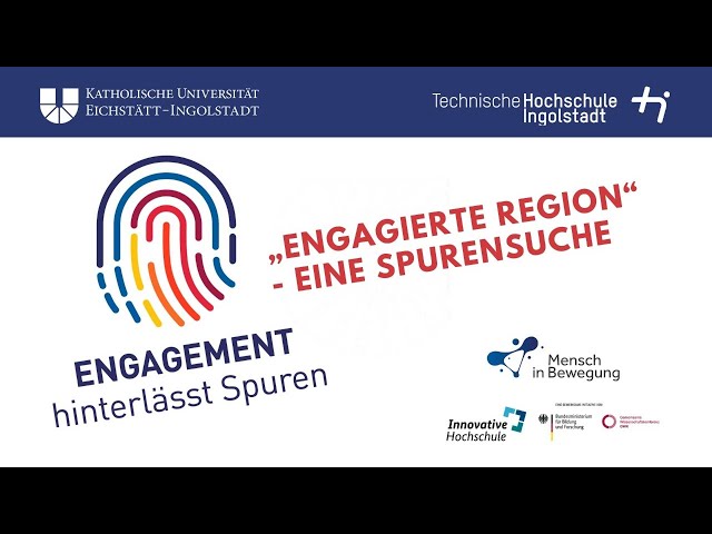 Auftaktveranstaltung - Engagierte Region - Eine Spurensuche