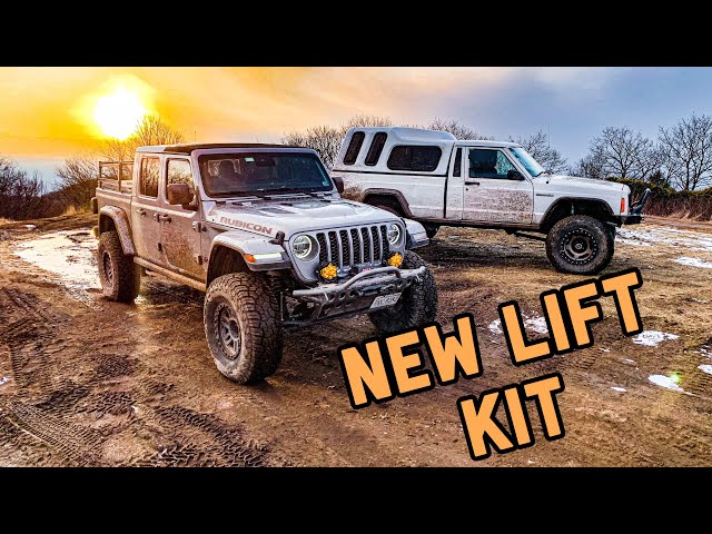 Trail Testing Our New Jeep Gladiator Suspension Lift Kit!!