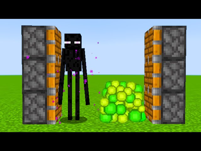 enderman + xp =