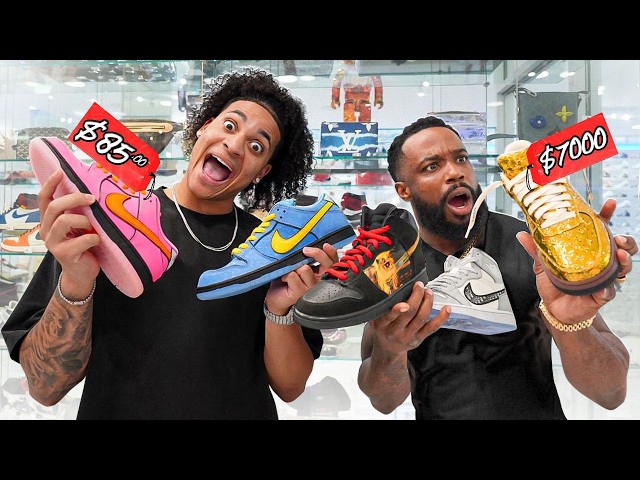 Sneaker Shopping For RARE SHOES with Cam Wilder!