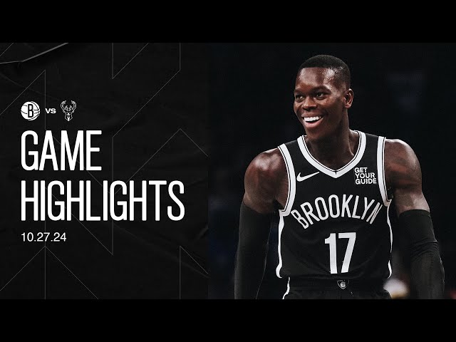 HIGHLIGHTS: Cam Thomas And Dennis Schröder Combine For 61 Points As Nets Down Bucks, 115-102