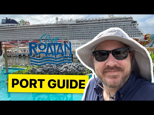 Port Roatan Port Guide: Exploring the Cruise Port in Roatan, Honduras 🚶‍♂️🛳️ #PortRoatan