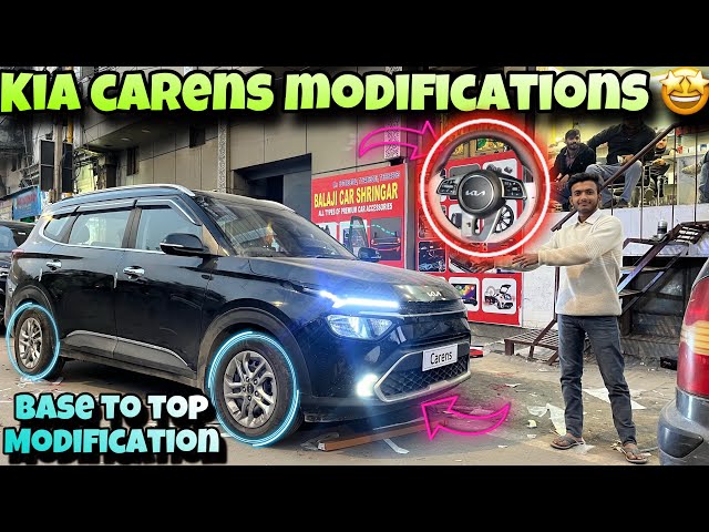 2025 KIA CARENS MODIFED WITH PRICE BASE TO TOP✅ | KIA CARENS MODIFICATION🔥