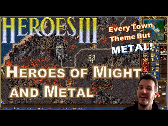 Heroes 3 Town Themes but METAL