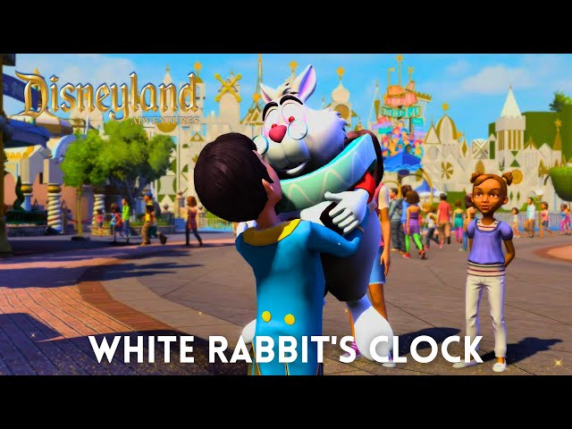 Disneyland Adventures - Walkthrough 2K 60FPS HDR - White Rabbit's Clock