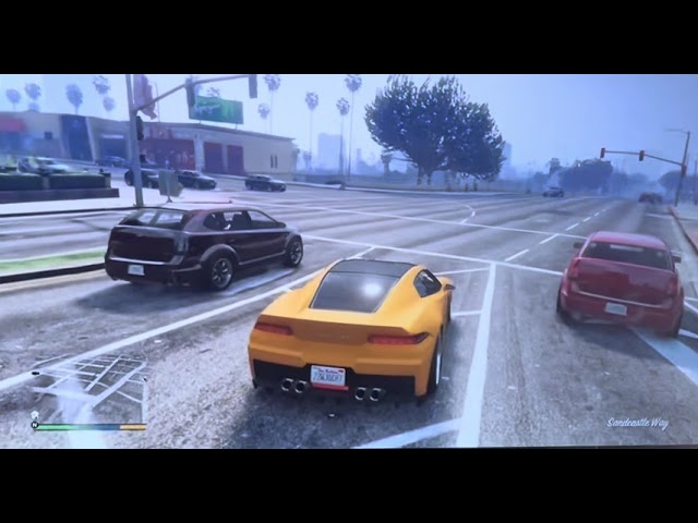 GTA 5 drive stellar (Slowed +Reverb)corvette c7