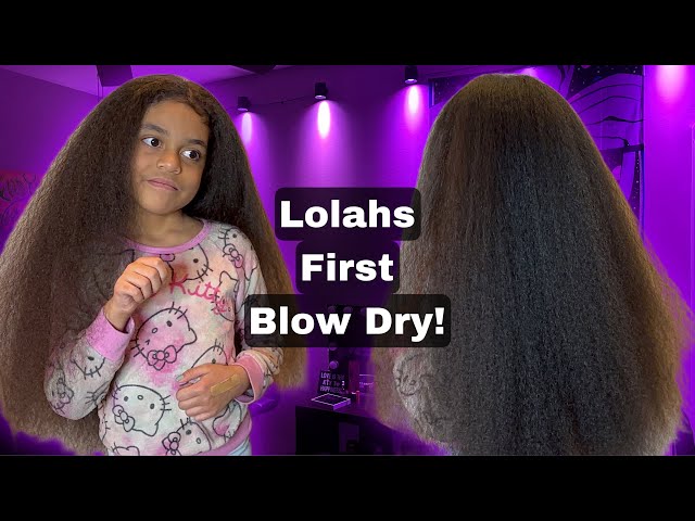 Hair Talk #2 | Her FIRST Blow Dry! with The RevAir