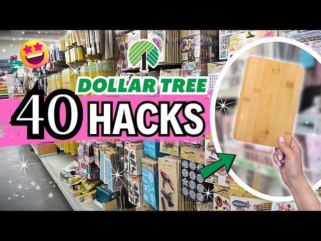 40 Incredible Dollar Tree DIY Decor Hacks 🤩 Easy Crafts for Beginners!