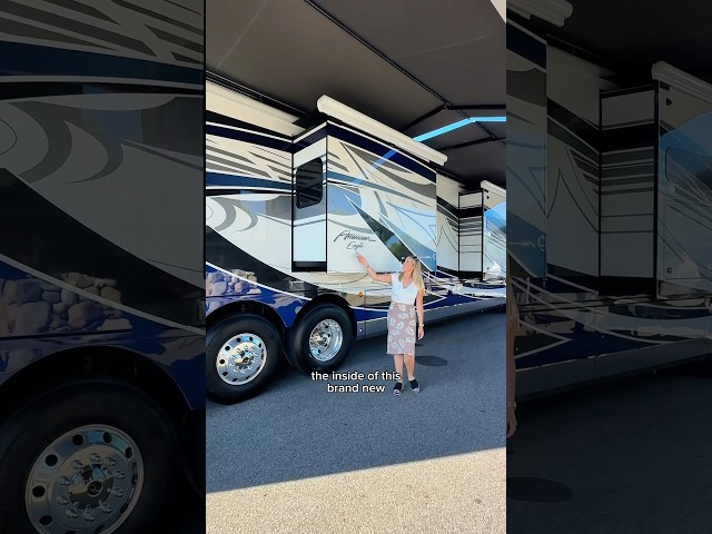 🚍 Penthouse on wheels! Exclusive first look at the 2025 American Coach Eagle 45K #motorhome #luxury