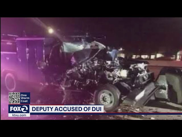 Alameda Co. deputy arrested on suspicion of DUI after totaling BBQ truck