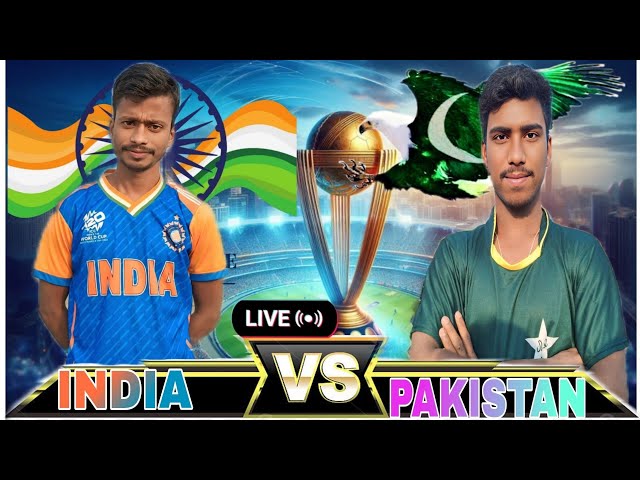 CHAMPION TROPHY 🏆 | 🇮🇳 INDIA VS PAKISTAN 🇵🇰 LIVE | WORLD BIGGEST MATCH #cricket #youtube #viralvideo