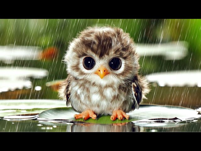 Soothing Bird and Rain Sounds 🌧️🌧️🌧️ Heal Anxiety, Depression, Soothe the Heart, Relaxation Melody