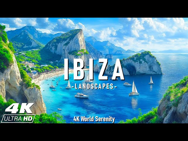 Ibiza 4K 🎶 Experience Stunning Beaches, Vibrant Nightlife, and Mediterranean Beauty