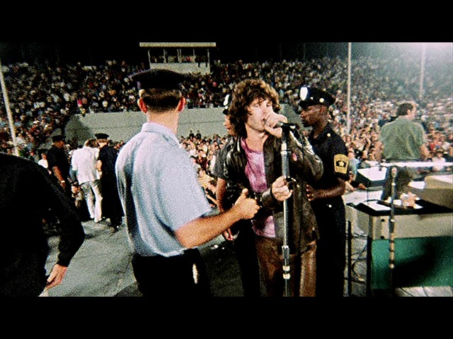 Jim Morrison Shocks Crowd at Singer Bowl in New York 1968