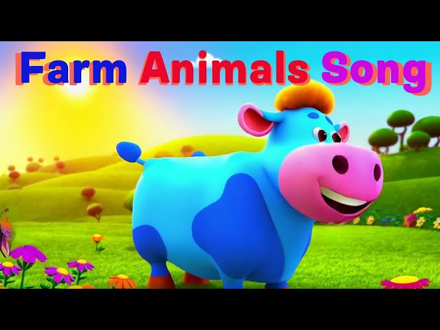 Let’s Count with the Farm Animals | Fun Kids Song & Nursery Rhyme