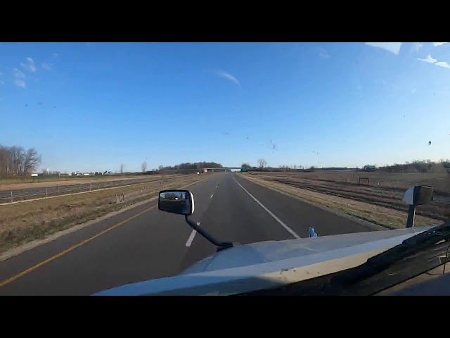 Live from my GoPro. Driving to Michigan . Delivery