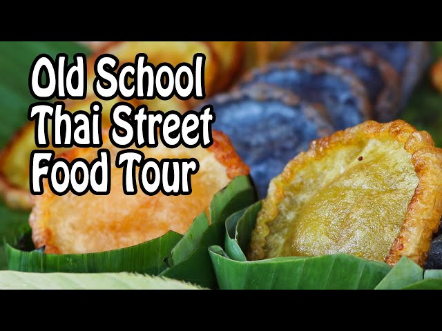 Thai Street Food Tour at a Traditional Floating Market in Surat Thani Thailand สุราษฎร์ธานี