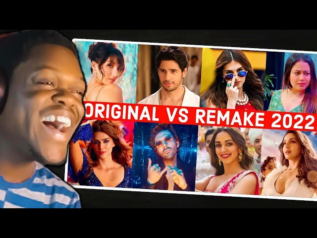 Afrcian Reaction To Original Vs Remake 2022 Bollywood Hits Songs