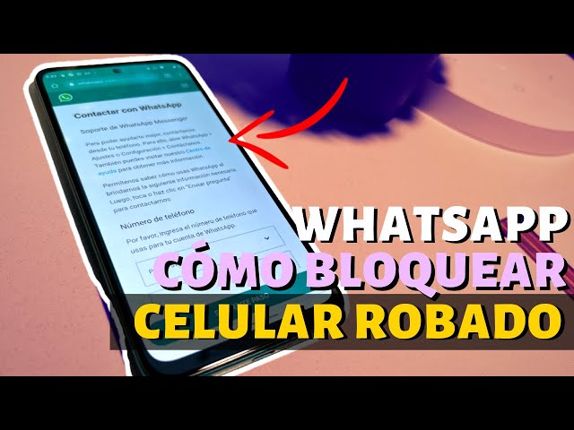 Cómo BLOQUEAR WHATSAPP en un CELULAR ROBADO | Truco 2022