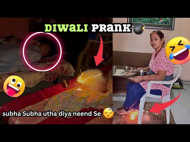 diwali prank 🔥 gone crazy 😂