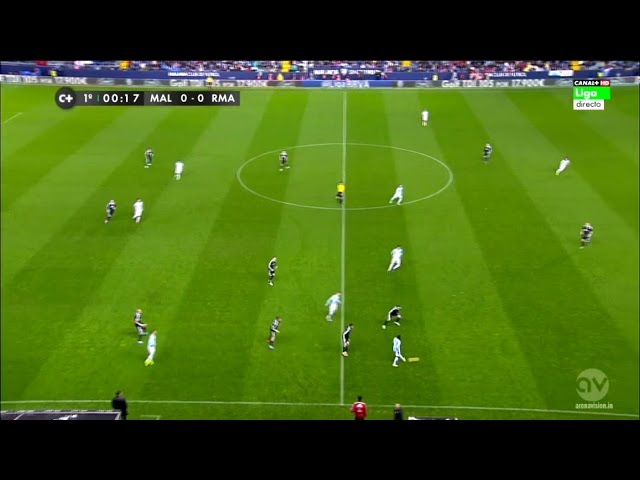 La Liga 29 11 2014 Malaga vs Real Madrid - HD - Full Match - 1ST - Spanish Commentary