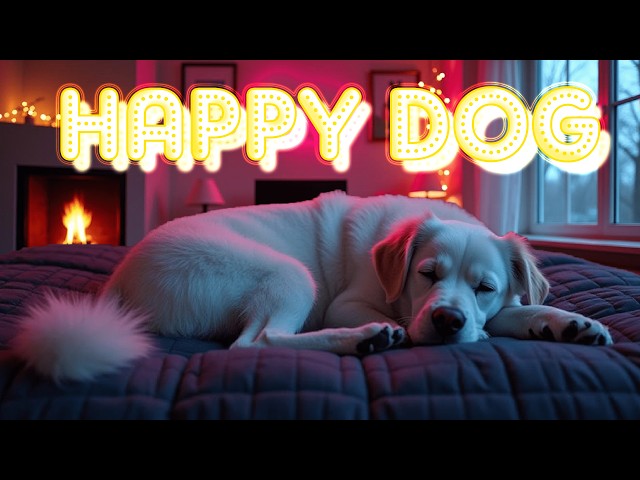 🐶 Sounds that heal your dog's soul - relax your dog to help him sleep🍄HAPPY DOG relaxing