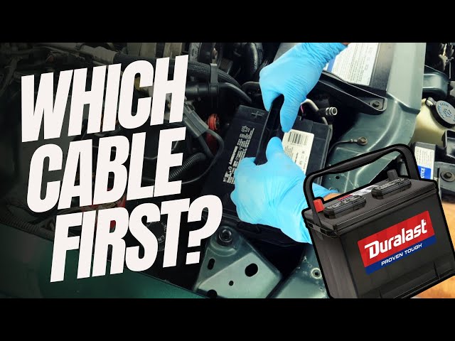 How To Change a Car Battery (fast and easy)