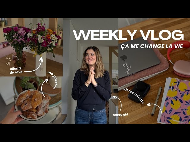 WEEKLY VLOG | It changes my life 🫶🏼