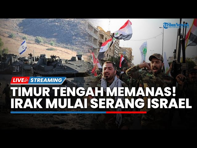 🔴Pemimpin Tertinggi Iran Perintahkan Segera Serang Israel, Milisi Irak Ikut-ikutan Gempur Israel