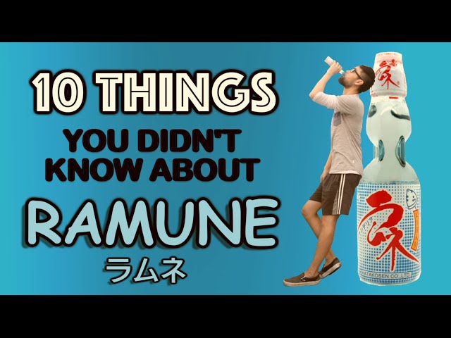 10 Things You Didn't Know About RAMUNE ラムネ (Japanese Marble Soda)