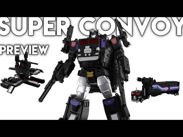 HASBRO PULSE Takara Tomy Transformers MPG-16 NUCLEON QUEST SUPER CONVOY Action Figure Preview