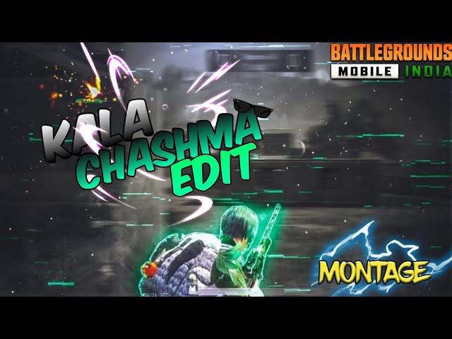 🔥|Bgmi Montage Edit|Kala Chashma|🔥 #bgmimontage #bgmivideos #pubgmontage #montage#bgmishorts#pubg